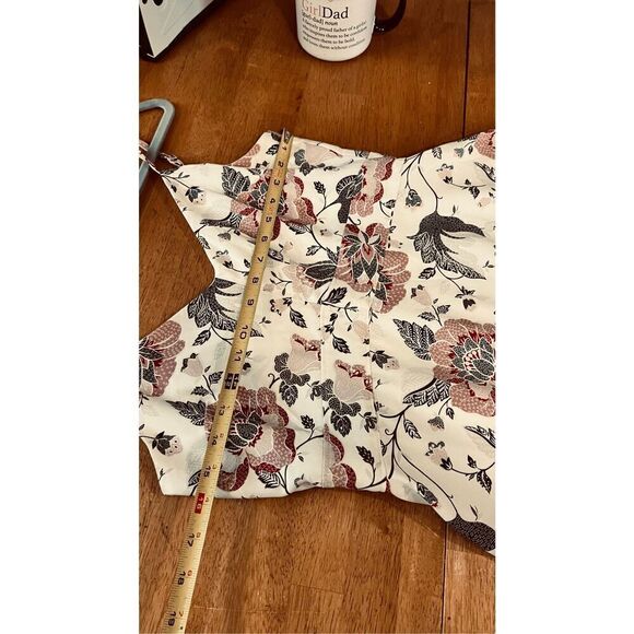 Ann Taylor Loft Floral Sundress Dress Size 4 Petite - Picture 5 of 9